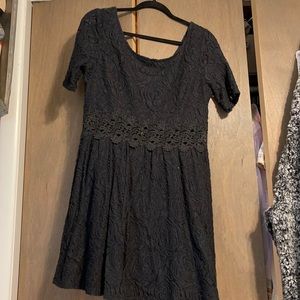 Cute Black Lace Dress